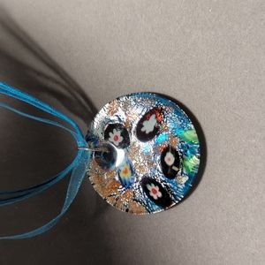 Beautiful Lampwork Glass Necklace